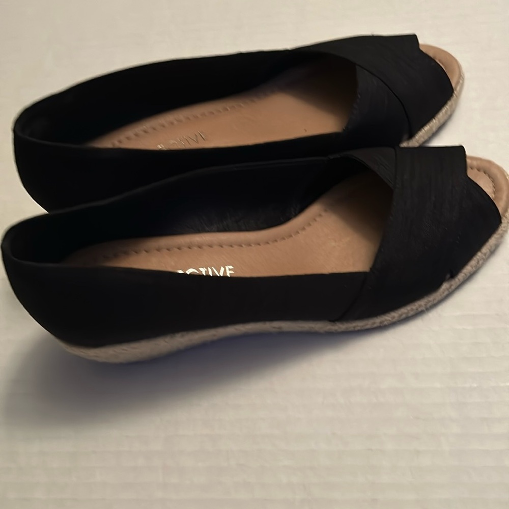 206 Collective Braylon Wedge Open Toe Espadrille